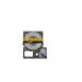 Epson LK-5YBJ Black on Matte Yellow Tape Cartridge 18mm - C53S672075 EPC53S672075