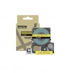 Epson LK-4YAS Gray on Soft Yellow Tape Cartridge 12mm - C53S672104 EPC53S672104
