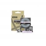 Epson LK-4UAS Gray on Soft Purple Tape Cartridge 12mm - C53S672107 EPC53S672107