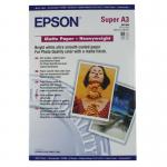 Epson A3 Plus Matte Heavyweight Paper 50 Pack - C13S041264 EPS041264