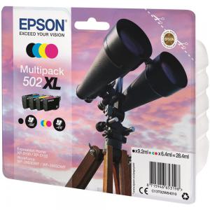 Click to view product details and reviews for Epson 502xl Binoculars Black Cyan Magenta Yellow High Yield Ink.