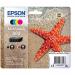 Epson 603 Starfish Black Cyan Magenta Yellow Standard Capacity Ink Cartridge Multipack 3.4ml + 3 x 2.4ml (Pack 4) - C13T03U64020 EPT03U64020