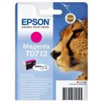 Epson T0713 Cheetah Magenta Standard Capacity Ink Cartridge 6ml - C13T07134012 EPT071340AO