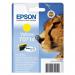 Epson T0714 Cheetah Yellow Standard Capacity Ink Cartridge 6ml - C13T07144012 EPT071440AO