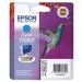 Epson T0802 Hummingbird Cyan Standard Capacity Ink Cartridge 7ml - C13T08024011 EPT080240AO