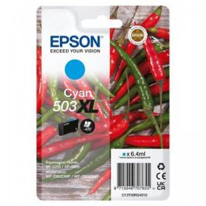 Epson Chillies 503 Cyan High Capacity Ink Cartridge 6.4ml -