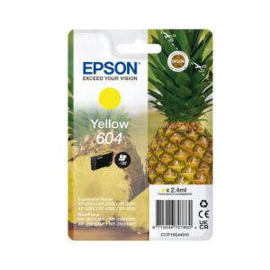 Click to view product details and reviews for Epson Pineapple 604 Yellow Standard Capacity Ink Cartridge 24ml.