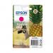 Epson Pineapple 604 Magenta High Capacity Ink Cartridge 4ml - C13T10H34010 EPT10H34010