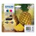 Epson Pineapple 604XL Multipack Black Cyan Magenta Yellow High Capacity Ink Cartridge 8.9ml + 3 x 4ml - C13T10H64010 EPT10H64010