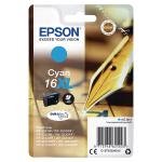 Epson 16XL Pen and Crossword Cyan High Yield Ink Cartridge 6.5ml - C13T16324012 EPT16324010