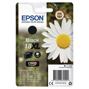 Click to view product details and reviews for Epson 18xl Daisy Black High Yield Ink Cartridge 115ml C13t18114012.