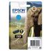 Epson 24 Elephant Cyan Standard Capacity Ink Cartridge 5ml - C13T24224012 EPT24224010