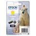 Epson 26 Polar Bear Yellow Standard Capacity Ink Cartridge 4.5ml - C13T26144012 EPT26144010