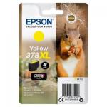 Epson 378XL Squirrel Yellow High Yield Ink Cartridge 9ml - C13T37944010 EPT37944010