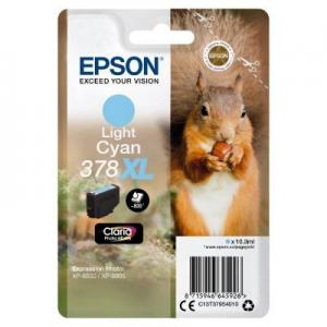 Click to view product details and reviews for Epson 378xl Squirrel Light Cyan High Yield Ink Cartridge 10ml.