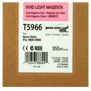 Epson T5966 Vivid Light Magenta Ink 350ml - C13T596600 EPT596600