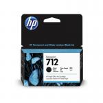 HP 712 Black Standard Capacity Ink Cartridge 38ml - 3ED70A HP3ED70A