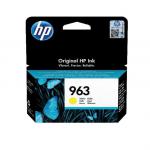HP 963 Yellow Standard Capacity Ink Cartridge 11ml for HP OfficeJet Pro 9010/9020 series - 3JA25AE HP3JA25AE