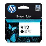 HP 912 Black Standard Capacity Ink Cartridge 8ml for HP OfficeJet Pro 8010/8020 series - 3YL80AE HP3YL80AE