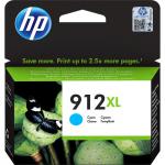 HP 912XL Cyan High Yield Ink Cartridge 10ml for HP OfficeJet Pro 8010/8020 series - 3YL81AE HP3YL81AE