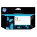 HP 72 Yellow Standard Capacity Ink Cartridge 130ml - C9373A HPC9373A