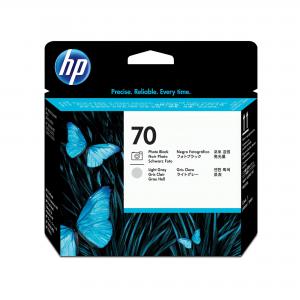 HP No 70 Photo Black and Grey Standard Capacity Printhead Cartridge -