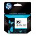 HP 351 Tricolour Standard Capacity Ink Cartridge 4ml - CB337E HPCB337E