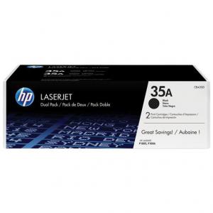 Click to view product details and reviews for Hp 35a Black Standard Capacity Toner Cartridge 15k Pages Twinpack For.