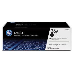 Click to view product details and reviews for Hp 36a Black Standard Capacity Toner 2k Pages Twinpack For Hp Laserjet.