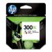HP 300XL High Yield Cyan Magenta Yellow Ink Cartridge 440 pages - CC644EE HPCC644EE