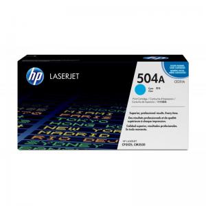 HP 504A Cyan Standard Capacity Toner 7K pages for HP Color LaserJet