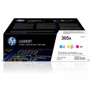 HP 305A Multipack Standard Capacity Toner 3x 2.6K pages for HP