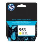 HP 953 Yellow Standard Capacity Ink Cartridge 10ml for HP OfficeJet Pro 8210/8710/8720/8730/8740 - F6U14AE HPF6U14AE