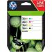 HP 364XL Black and Colour Standard Capacity Ink Cartridge 18ml 3x 6ml Multipack - N9J74AE HPN9J74AE