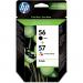 HP 56/ 57 Black Standard Capacity Tricolour Ink Cartridge 19ml 17ml Twinpack - SA342AE HPSA342AE