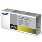 Samsung CLTY406S Yellow Toner Cartridge 1K pages - SU462A HPSASU462A