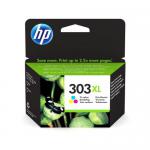 HP 303XL Tricolour High Yield Ink Cartridge 10ml for HP ENVY Photo 6230/7130/7830 series - T6N03AE HPT6N03AE