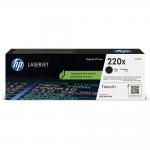 HP 220X Black High Capacity Toner Cartridge 7.5K - W2200X HPW2200X