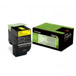 Lexmark 702Y Yellow Toner Cartridge 1K pages - 70C20Y0 LE70C20Y0