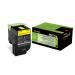 Lexmark 802XY Yellow Toner Cartridge 4K pages - 80C2XY0 LE80C2XY0