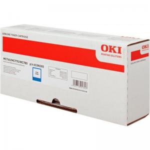 OKI Cyan Toner Cartridge 6K pages - 45396303 OK45396303