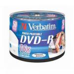 Verbatim DVD-R 4.7GB Spindle of 50 - 43533 VE43533