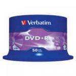 Verbatim DVD Plus R Non Printable Spindle of 50 - 43550 VE43550