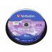 Verbatim DVD+R DB Layer 8.5GB 10 pack - 43666 VE43666