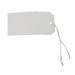 Strung Tags 5CKL 120 x 60mm White Single (Pack of 75) 8014