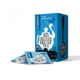 Clipper Fairtrade Everyday Organic Decaf Teabags (Pack of 25) 3027599 FC94318