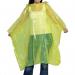 Fire Chief Adult Disposable Waterproof Rain Poncho with Hood (Pack of 250) Yellow 50 x 80 inch FCH36405