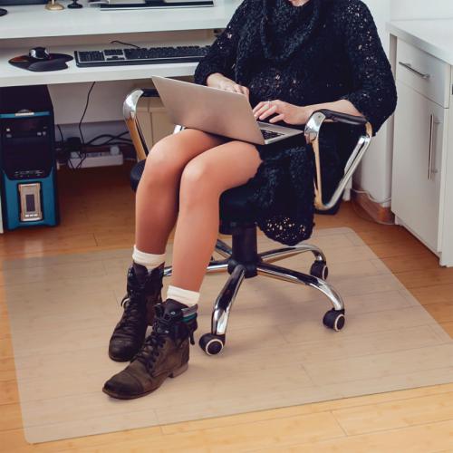 Cleartex Advantagemat Plus APET Rectangular Chair Mat for Hard Floors 750x1185mm UCCMFLAS0001 FL10695