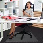 Cleartex Advantagemat Plus APET Chair Mat for Low and Standard Pile Carpets 1185x750mm UCCMFLAG0001 FL10699