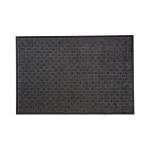 Doortex Ribmat IndoorOutdoor Use Anti-slip Base 600x900mm Charcoal UREMFLRU0009 FL19316